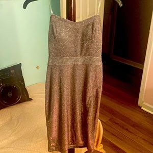 Lilac shimmer sparkle HOCO dress. Size 1/2